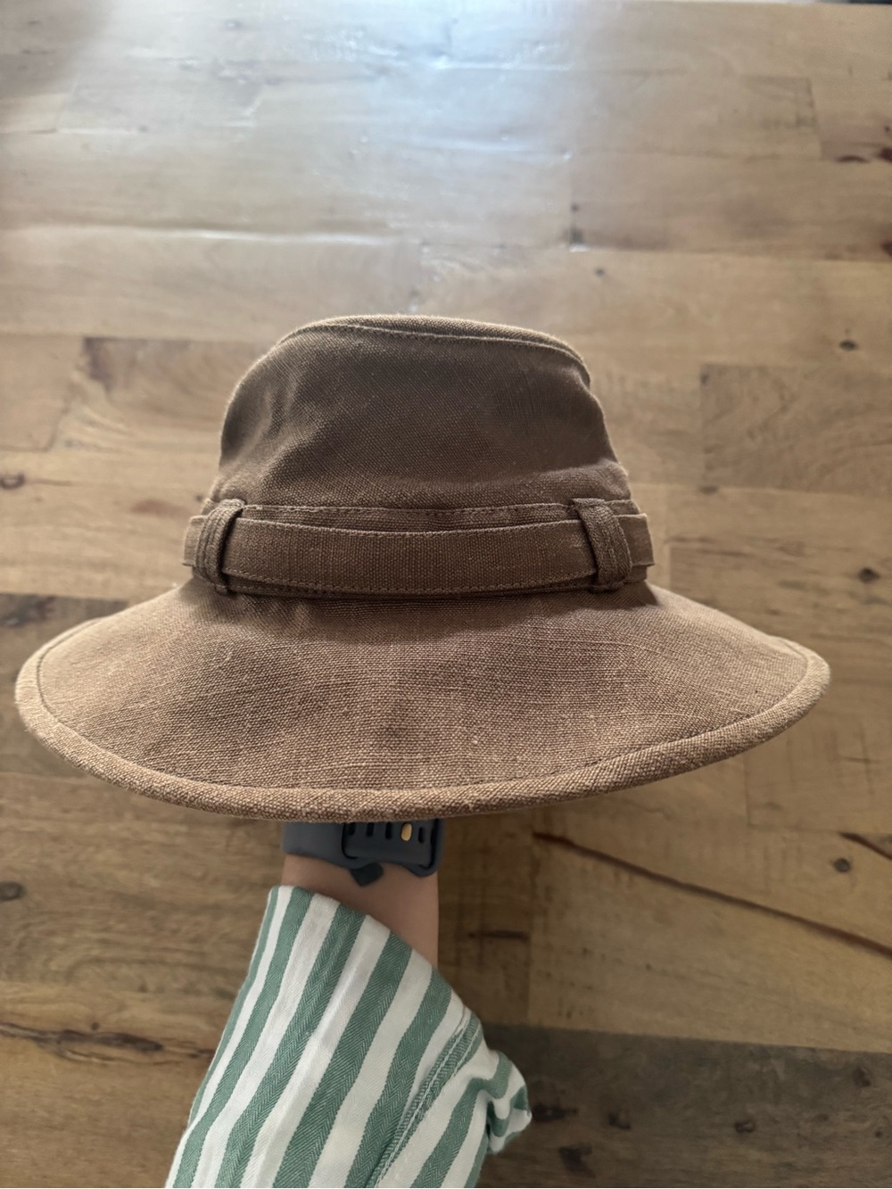 TH9 Hemp Hat Olive Tilley outdoor gorpcore sz small sun protection beach summer